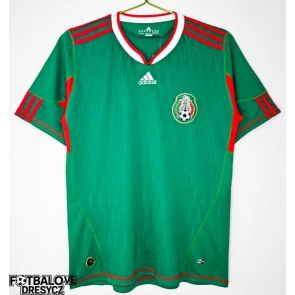 Mexiko 2010 Retro Domácí Dres Krátký Rukáv Mexiko 2010 Retro Domácí Dres Krátký Rukáv